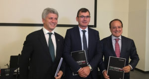 Nella foto da sinistra a destra: Simone Perillo, Maurizio Danese, Giovanni Mantovani - Ph. Equi-Equipe